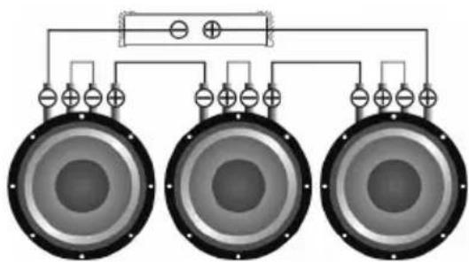 Deaf Bonce Avatar ABR-240.4 - Subwoofers in series, coils in series - 2