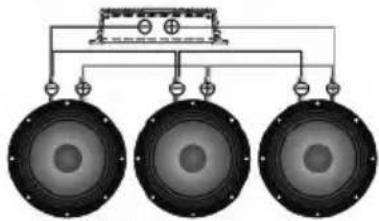 Deaf Bonce Machete MA-OGO2500.1D Sport - SPEAKERS WIRING DIAGRAMS - 3