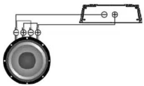Deaf Bonce Machete MA-2100.1D - SCHEMES OF ENABLING THE LOAD OF THE SUBWOOFER - 3