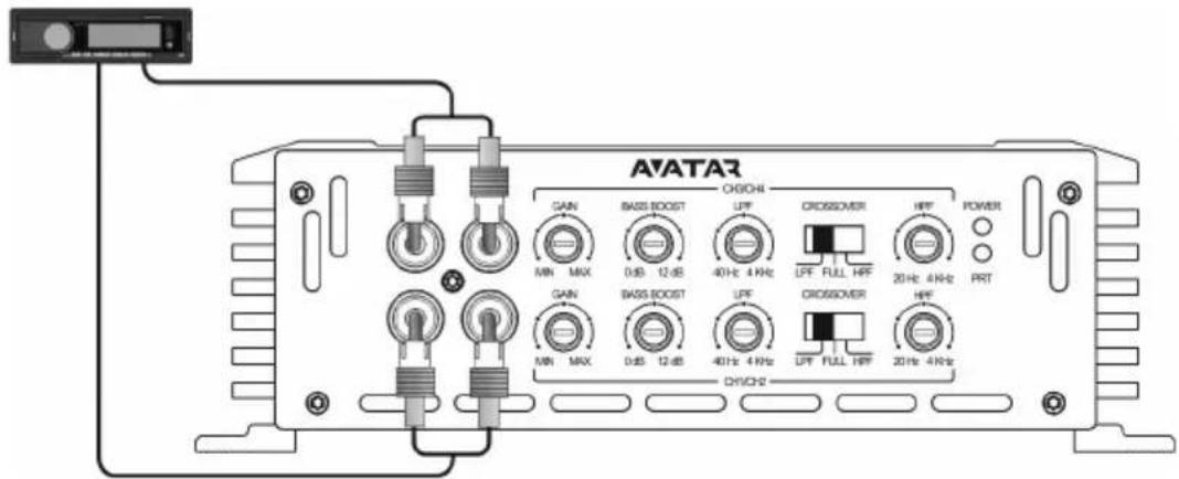 Deaf Bonce Avatar ATU-600.4 - WIRING DIAGRAMS - 1
