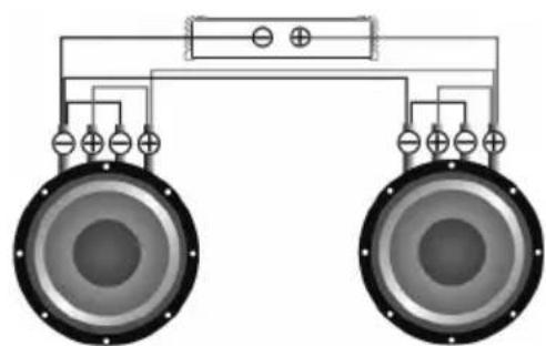 Deaf Bonce Avatar ATU-600.4 - Subwoofers in series, coils in series - 7