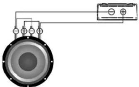 Deaf Bonce Apocalypse AAB-800.1D Atom - One subwoofer, coils in parallel - 1
