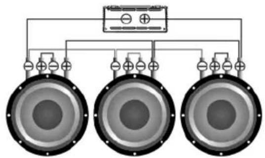 Deaf Bonce Apocalypse AAB-800.1D Atom - Subwoofers in series, coils in series - 5