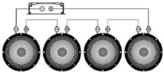 Deaf Bonce Apocalypse AAB-2400.2D - Serial connection of the speakers - 7