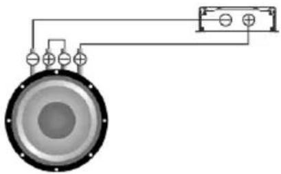 Deaf Bonce Apocalypse AAB-2400.2D - One subwoofer, coils in series - 1