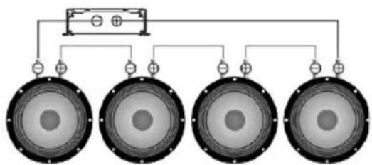 Deaf Bonce Apocalypse AAB-2400.2D - Serial connection of the speakers - 6