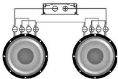 Deaf Bonce Apocalypse AAB-2400.2D - Subwoofers in series, coils in parallel - 1