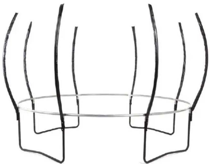 JumpFlex Flex150 - Trampoline | Assembly Instructions - 4