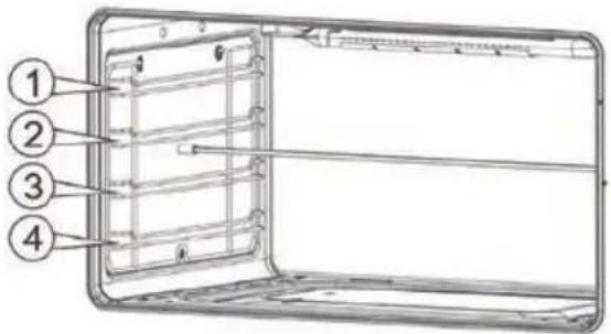Diagram of a device interior with numbered parts for identification