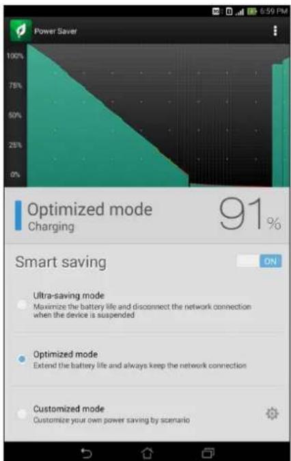 ASUS MeMO Pad 7 LTE ME375CL - Setting up Power Saver - 1