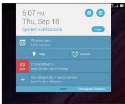 ASUS MeMO Pad 7 LTE ME375CL - Start event alert - 2