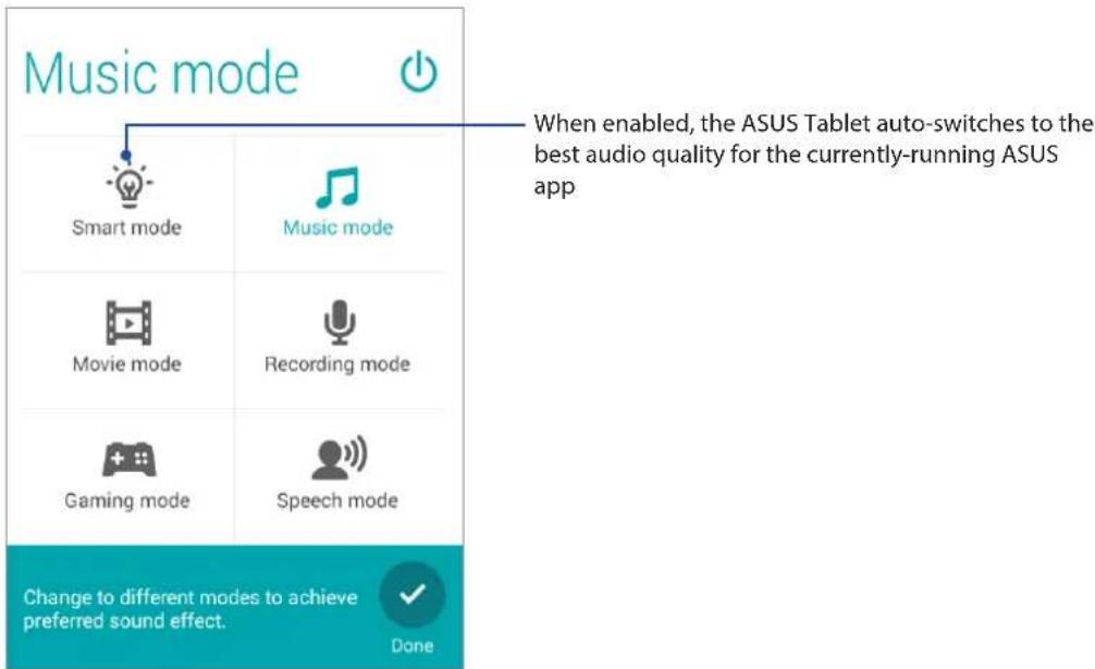ASUS MeMO Pad 7 LTE ME375CL - Using Audio Wizard - 1
