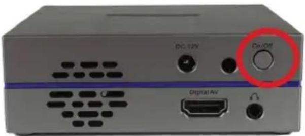 DC 12V Div/Off Digital AV
