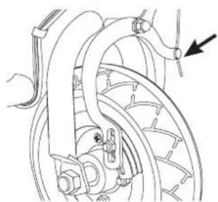 RAZOR E125 - □ Adjusting the Brakes - 2