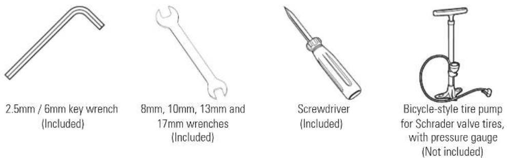 RAZOR E125 - Estimated Assembly and Set-Up Time - 2
