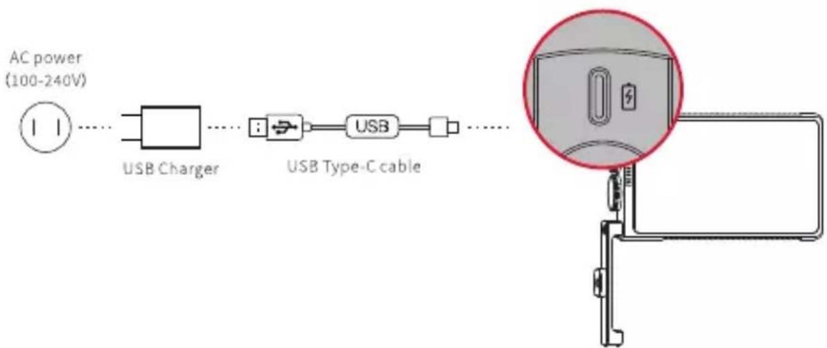 Zhiyun FIVERAY M40 - Charging - 2