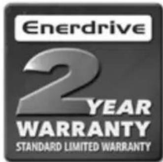 Enerdrive 2 YEAR WARRANTY STANDARD LIMITED WARRANTY