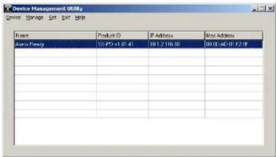 SurgeX SA-20 - Device Management Utility (DMU) - 1