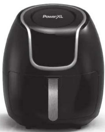 PowerXL Vortex Air Fryer HF-2096TS - Unit Specifications - 4
