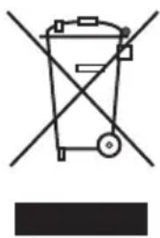 Simple line drawing of a trash bin with crossed lines indicating no waste or discharge (no text or symbols)