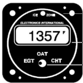 ICE ZONE ELECTRONICS INTERNATIONAL 1357 F OAT EGT CHT