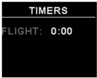 TIMERS FLIGHT: 0:00
