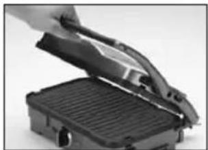 CUISINART Griddler Compact GR-35 - To adjust the - 1