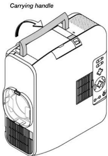 NEC GT950 - Insert the Supplied Lens Protection Spacer Above and Below the Lens - 3