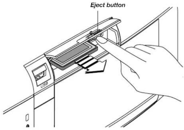 Eject button USB