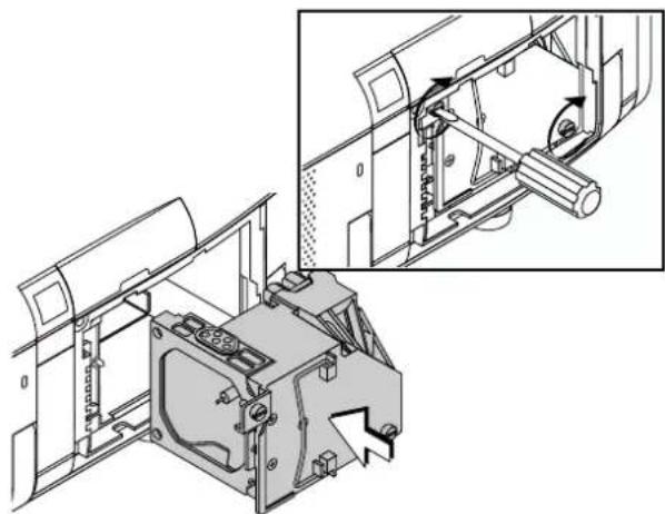 NEC GT950 - To replace the lamp: - 3
