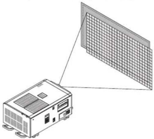 NEC NC2443ML - 3-4-1. Displaying the test pattern - 1