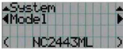 System Model ( NC2443ML )