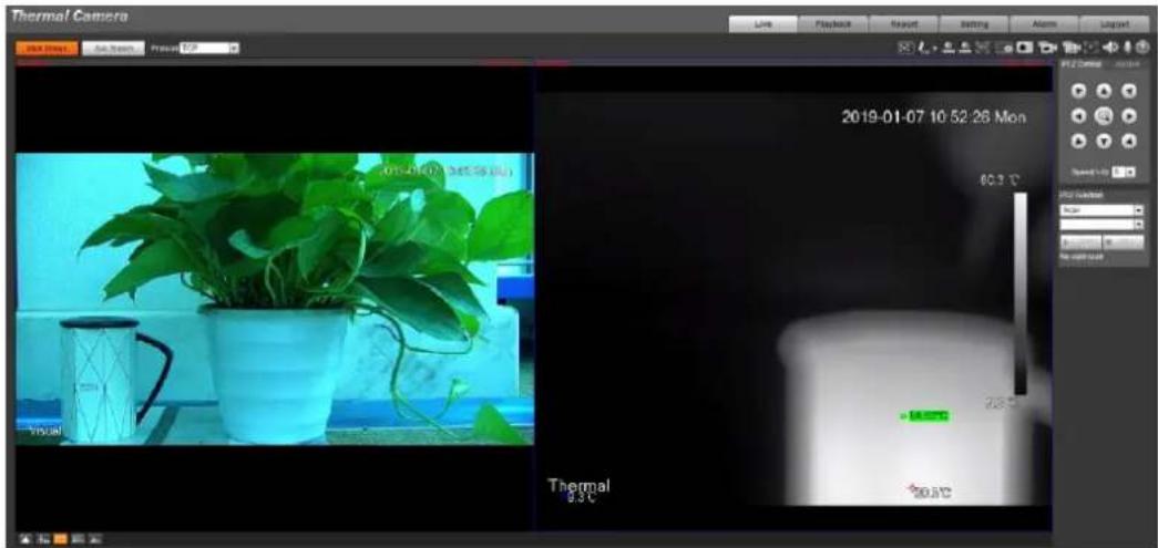 Thermal Camera 2019-01-07 10:52.26 Mon 60.3 °C Thermal 8.3°C 50.3°C