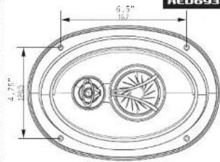 6.5" 15.7 4.75" 1245 Reboss