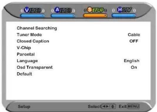 MAG MA-32EF1ASP - Setting up the HDTV Function - 3