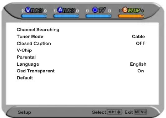 MAG MA-32EF1ASP - Using the V-CHIP (For US market only) Settings - 2