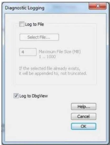 Osprey 210e - Diagnosc logging - 2