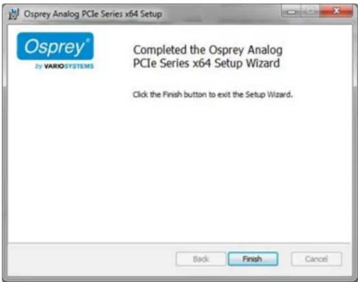 Osprey 210e - To install the driver: - 8