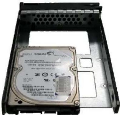 Rocstor Enteroc N1120 - Installing 2.5" Disk in a Disk Tray - 2
