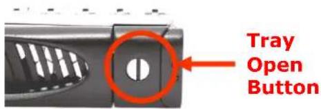 Tray Open Button