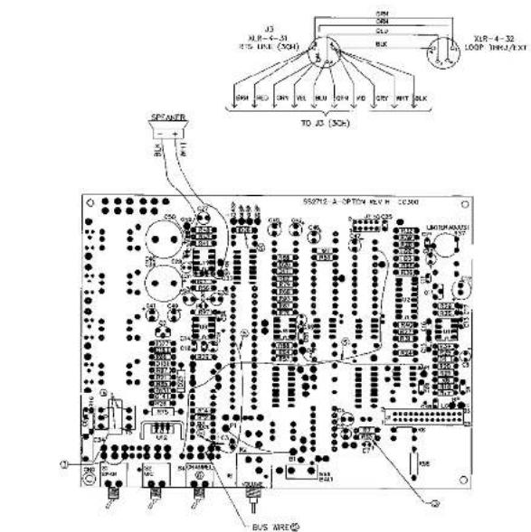 J5 MLR-4-31 BTS LINE (SCN) XIR-4-32 LOOP TIME/EXT SP/ANTR TO J5 (SCN) SOSM2A - OPTION RELV H LMTON/ARQ BUS AREQ