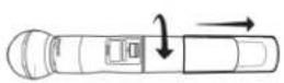 SHURE ULXD24D - Batteries - 1