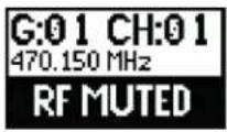 SHURE ULXD24D - RF MUTE - 1