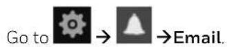 HONEYWELL HN30080216 - Setting-Event-Email - 1