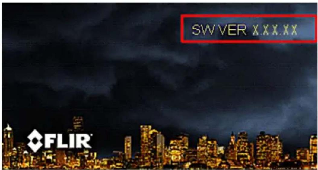 SW VER XXXXX FLIR®
