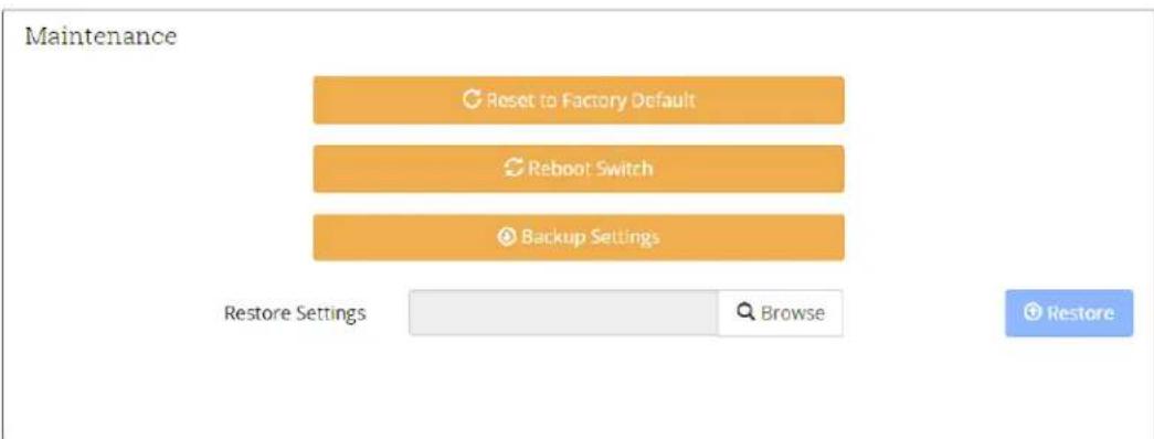 Razberi ServerSwitchIQ SSIQ24P-2-XE - Maintenance - 1