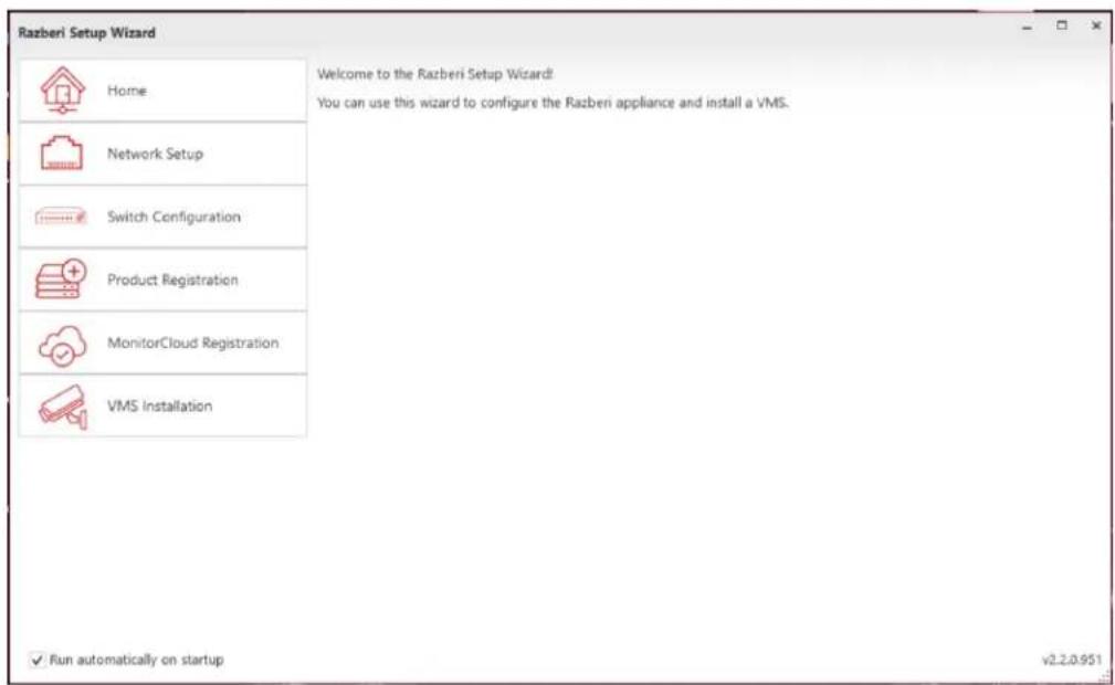Razberi ServerSwitchIQ SSIQ24P-2-XE - Setup Wizard - 1