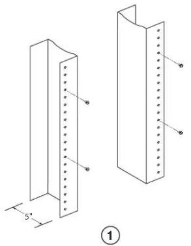 DELL PowerConnect B-RX4 - Mounting a BigIron RX-16 chassis in a rack - 1