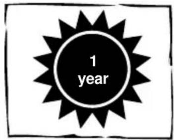 1 year