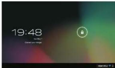 Envizen Digital V917GT - Unlock the screen - 1